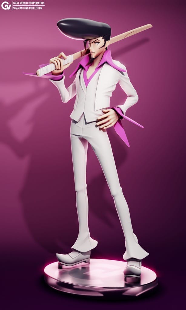 P站图纸印象馆 GrayWorld 通灵王 木刀之龙 GrayWorld 通灵王 木刀之龙