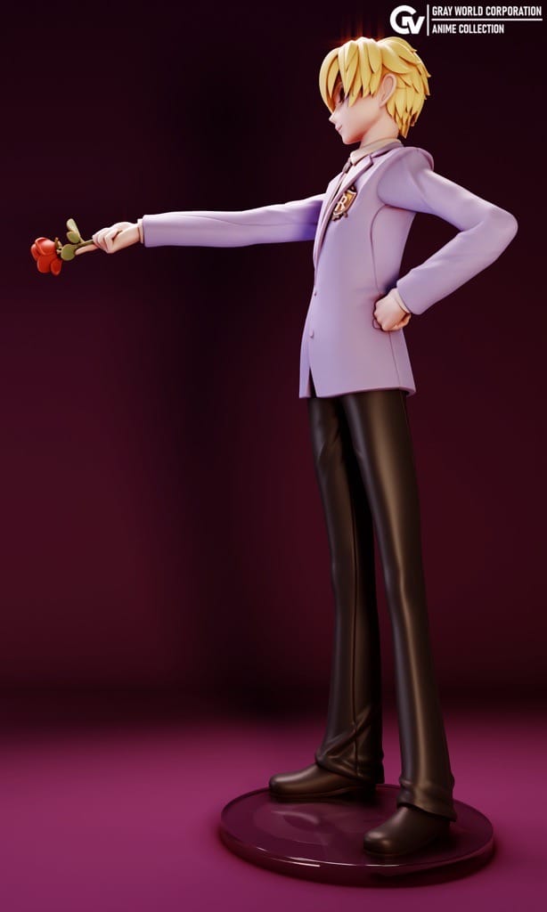 P站图纸印象馆 GrayWorld 樱兰高中男公关部 须王环 GrayWorld 樱兰高中男公关部 须王环