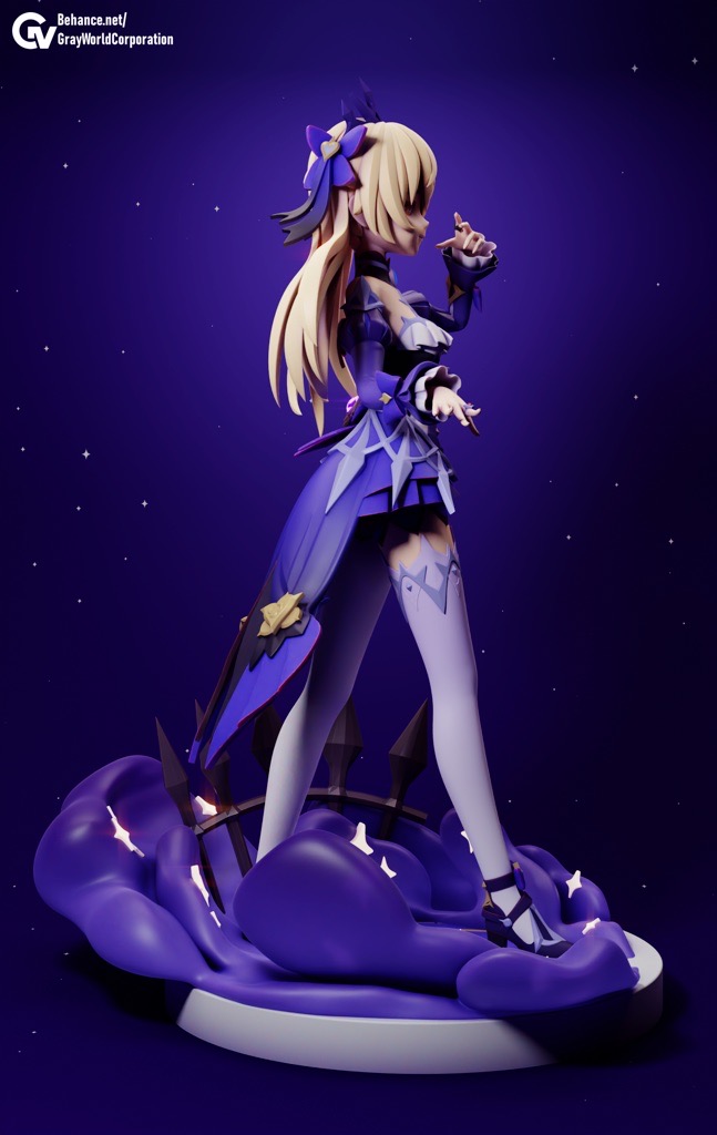 P站图纸印象馆 GrayWorld 原神 断罪之皇女 菲谢尔 GrayWorld 原神 断罪之皇女 菲谢尔