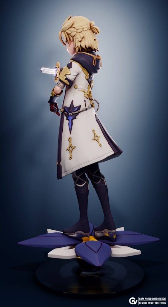 P站图纸印象馆 GrayWorld 原神 炼金术师 阿贝多·克莱因普林茨 GrayWorld 原神 炼金术师 阿贝多·克莱因普林茨