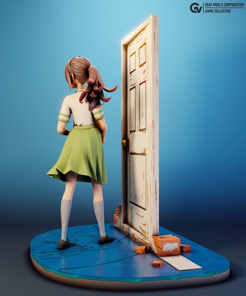 P站图纸印象馆 GrayWorld 铃芽之旅 岩户铃芽 GrayWorld 铃芽之旅 岩户铃芽