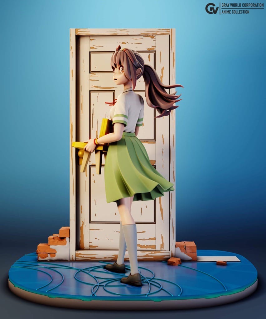 P站图纸印象馆 GrayWorld 铃芽之旅 岩户铃芽 GrayWorld 铃芽之旅 岩户铃芽