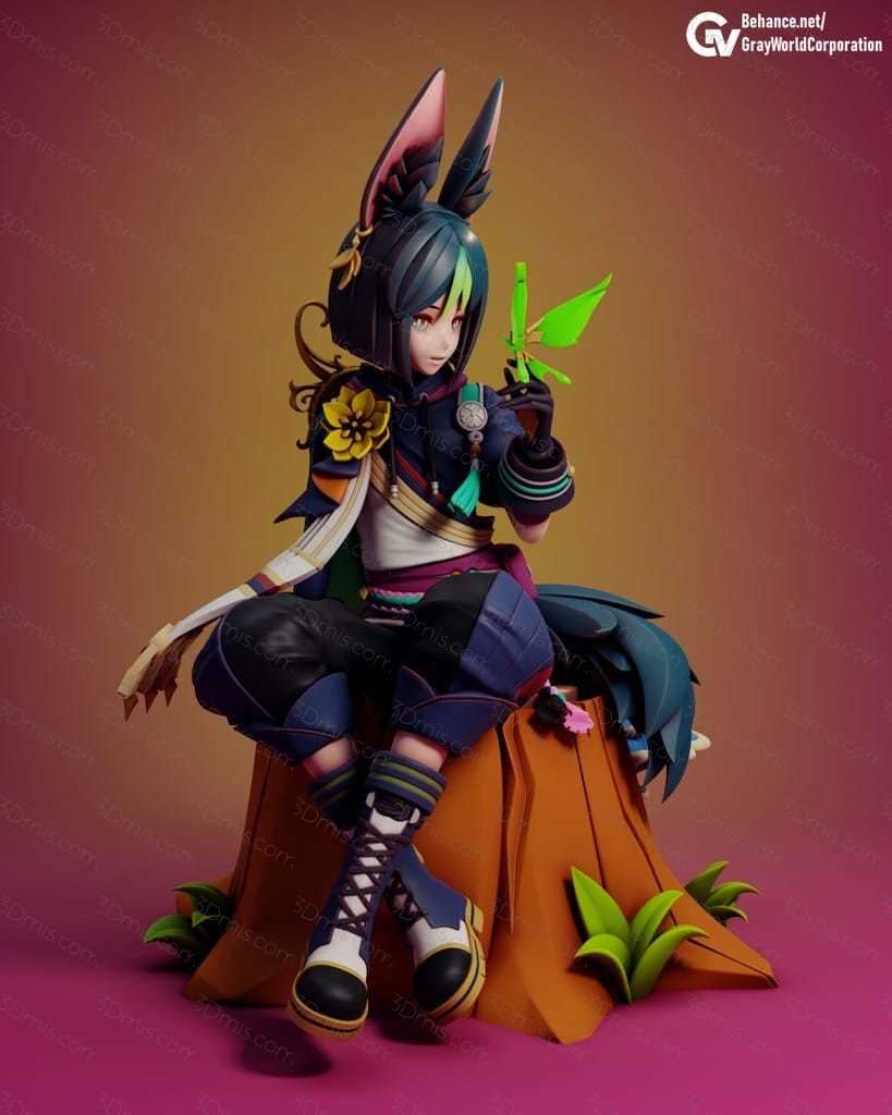 GrayWorld 原神 巡林官提纳里