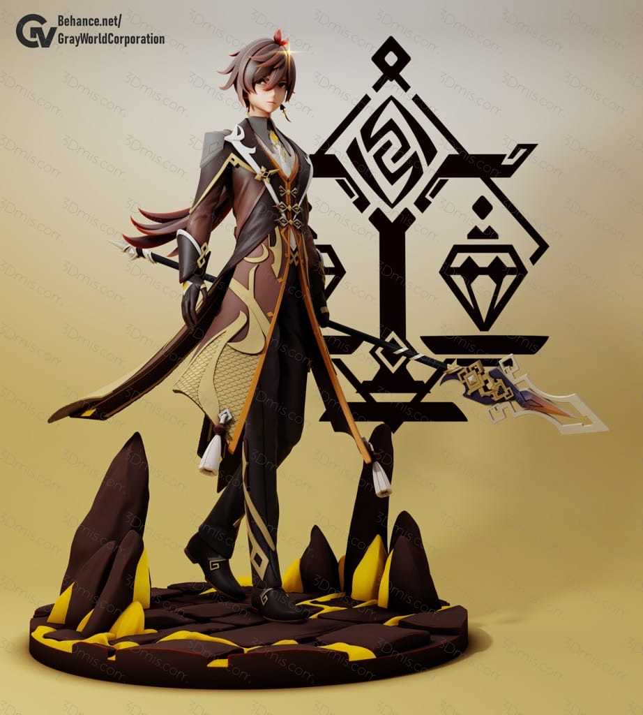 GrayWorld 原神 客卿钟离