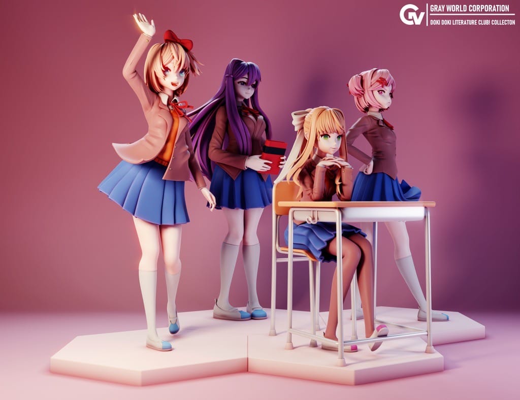 P站图纸印象馆 GrayWorld 原神 DokiDoki俱乐部 GrayWorld 原神 DokiDoki俱乐部