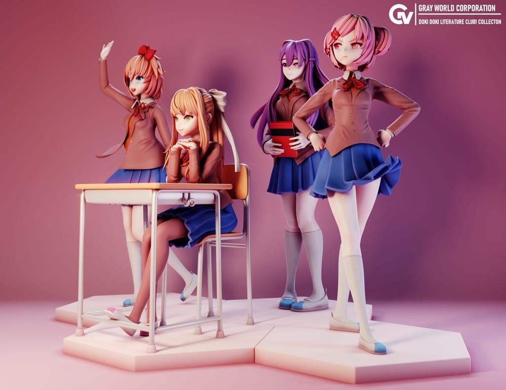 P站图纸印象馆 GrayWorld 原神 DokiDoki俱乐部 GrayWorld 原神 DokiDoki俱乐部