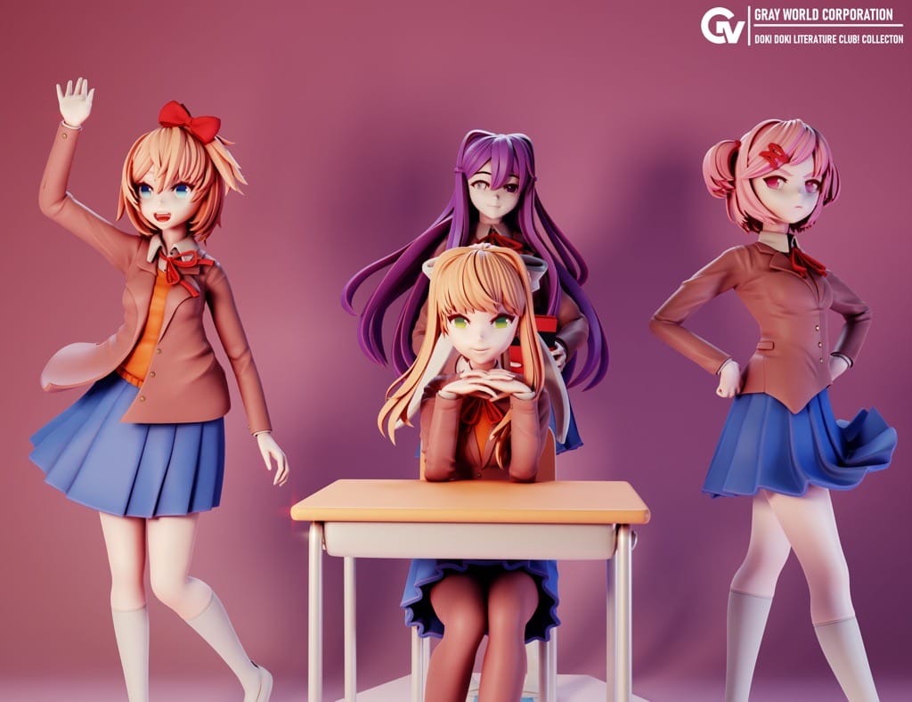 P站图纸印象馆 GrayWorld 原神 DokiDoki俱乐部 GrayWorld 原神 DokiDoki俱乐部