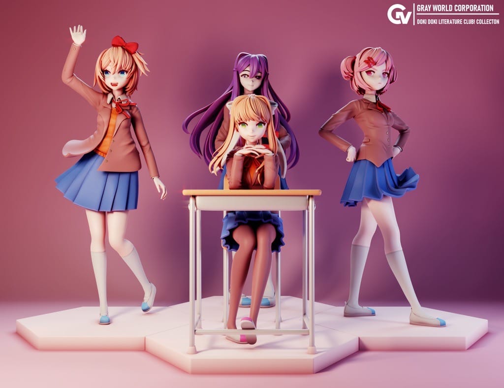 P站图纸印象馆 GrayWorld 原神 DokiDoki俱乐部 GrayWorld 原神 DokiDoki俱乐部