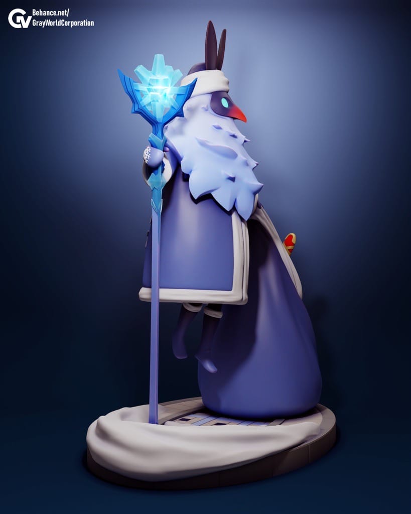 P站图纸印象馆 GrayWorld 原神 弗洛斯特爷爷 GrayWorld 原神 弗洛斯特爷爷