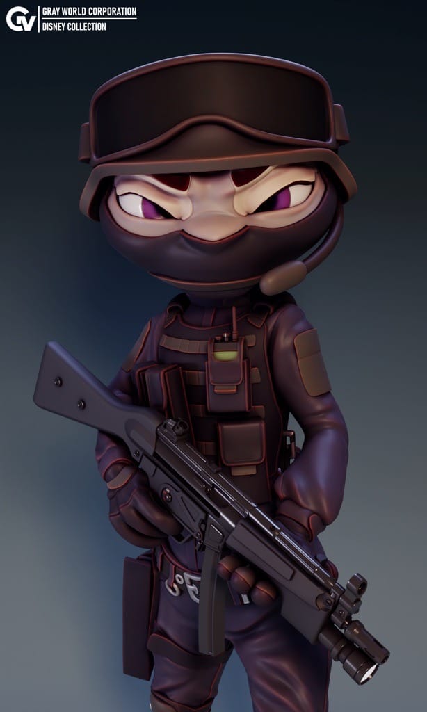 P站图纸印象馆 GrayWorld 疯狂动物城 朱迪·霍普斯 GrayWorld 疯狂动物城 朱迪·霍普斯