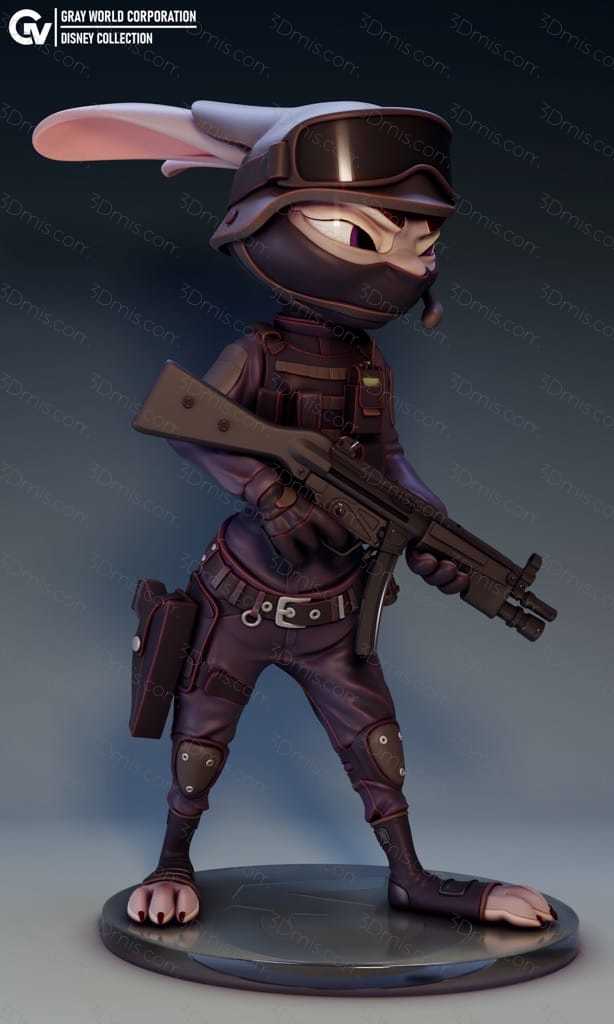 GrayWorld 疯狂动物城 朱迪·霍普斯