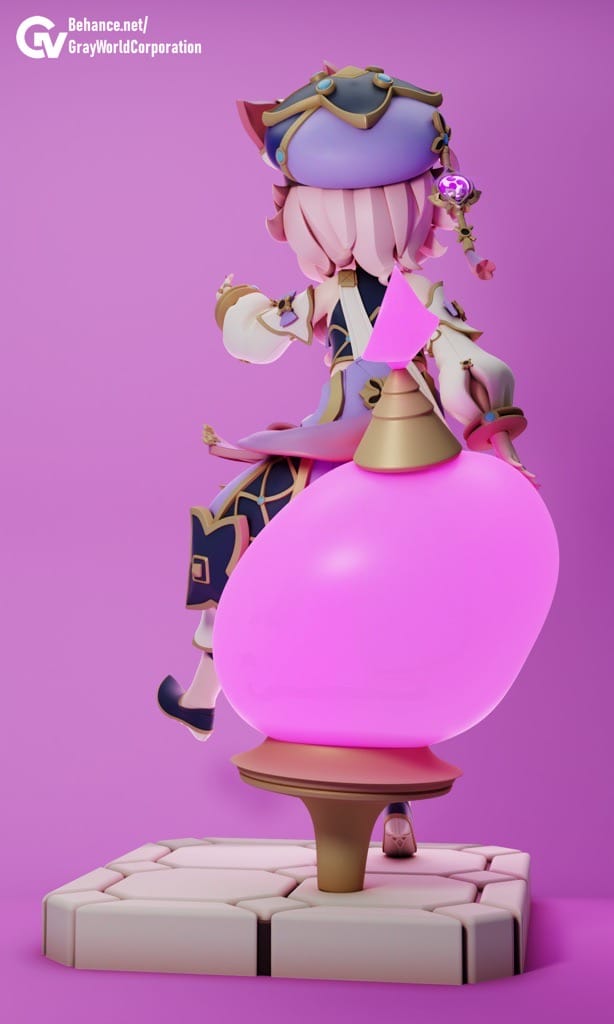 P站图纸印象馆 GrayWorld 原神 百货商人 多莉 GrayWorld 原神 百货商人 多莉