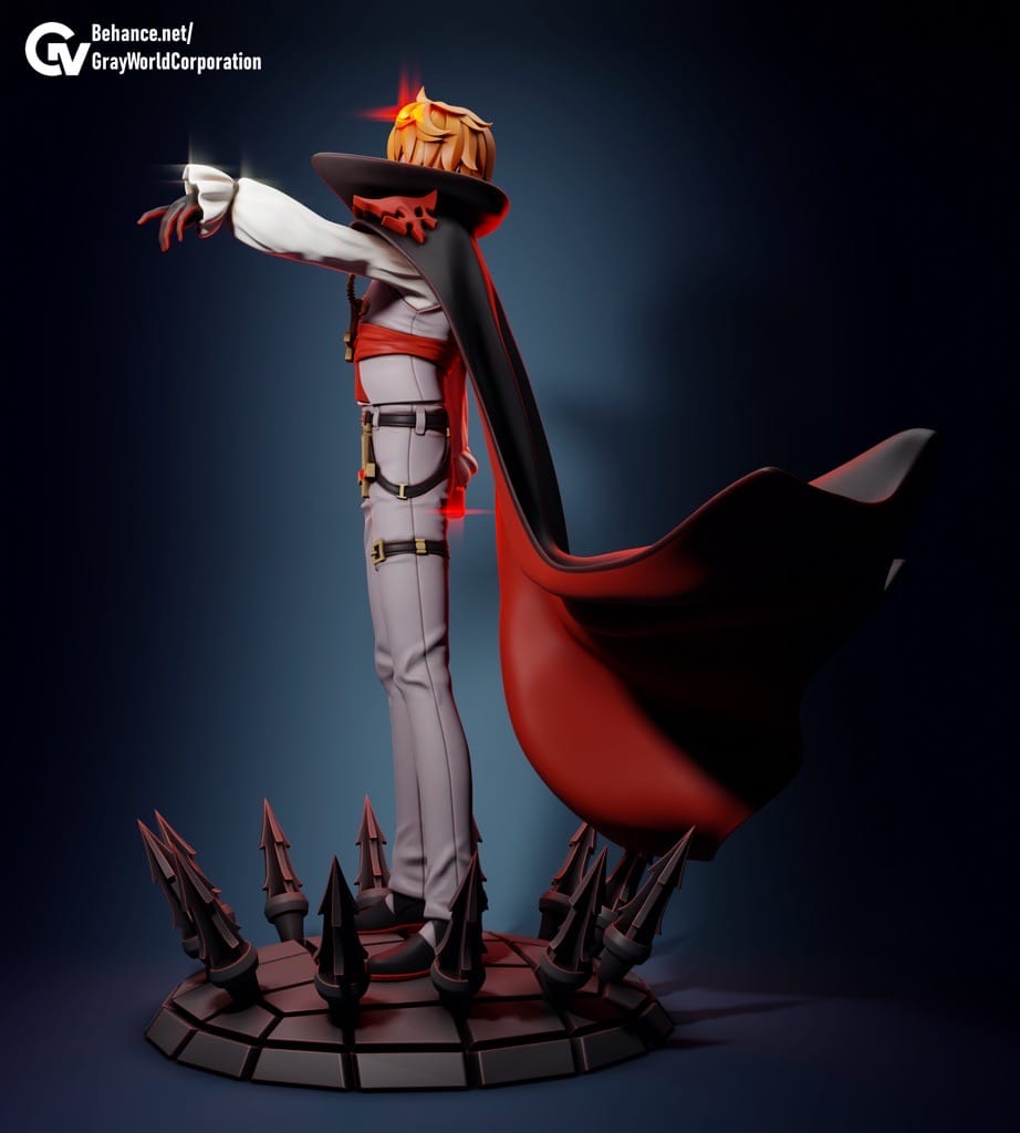 P站图纸印象馆 GrayWorld 原神 执行官达达利亚 GrayWorld 原神 执行官达达利亚
