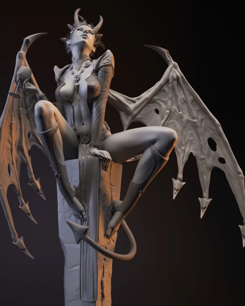 P站图纸印象馆 Gsculpt 博德之门 米佐拉 Gsculpt 博德之门 米佐拉