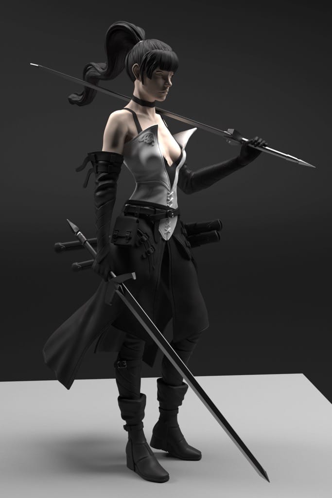 P站图纸印象馆 Gsculpt Shiwa剑圣 Gsculpt Shiwa剑圣