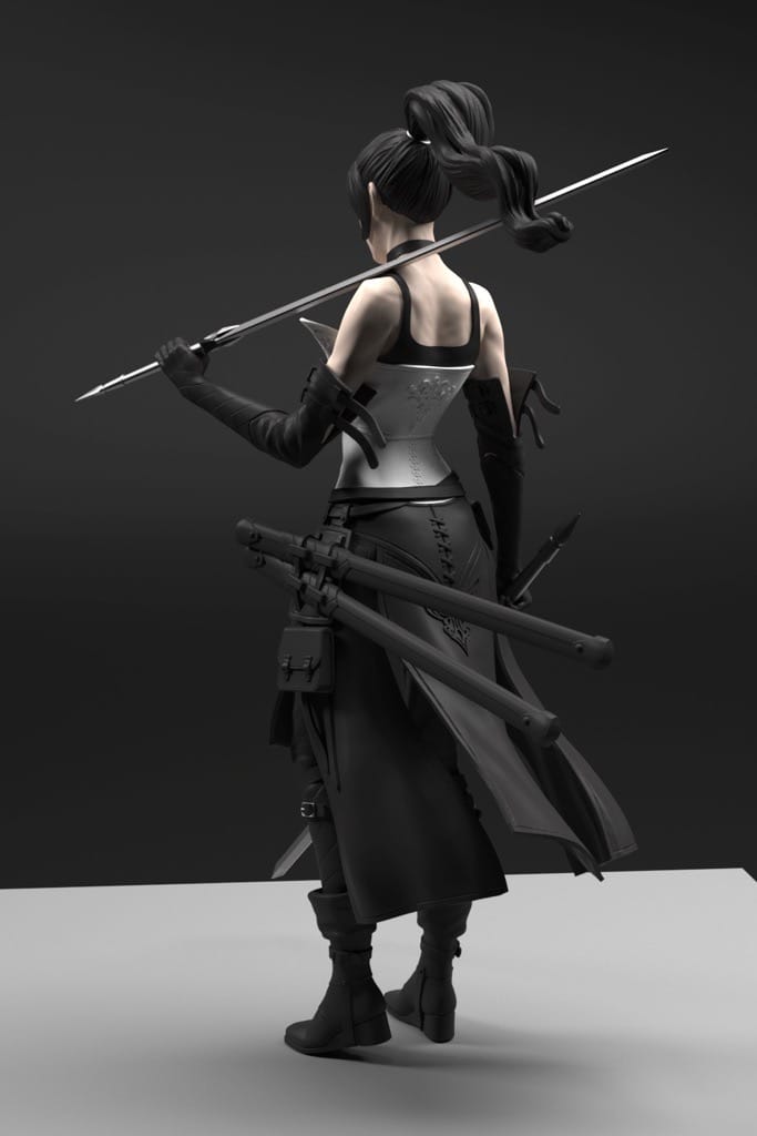 P站图纸印象馆 Gsculpt Shiwa剑圣 Gsculpt Shiwa剑圣