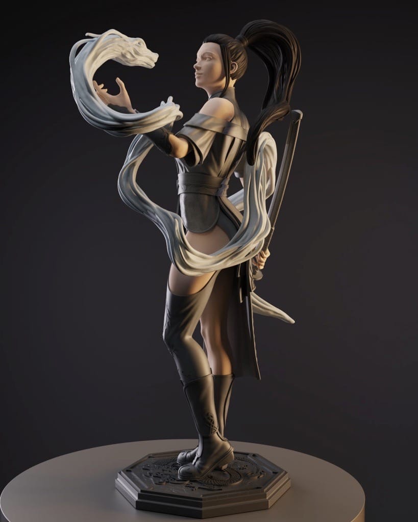 P站图纸印象馆 Gsculpt 龙武士 Gsculpt 龙武士