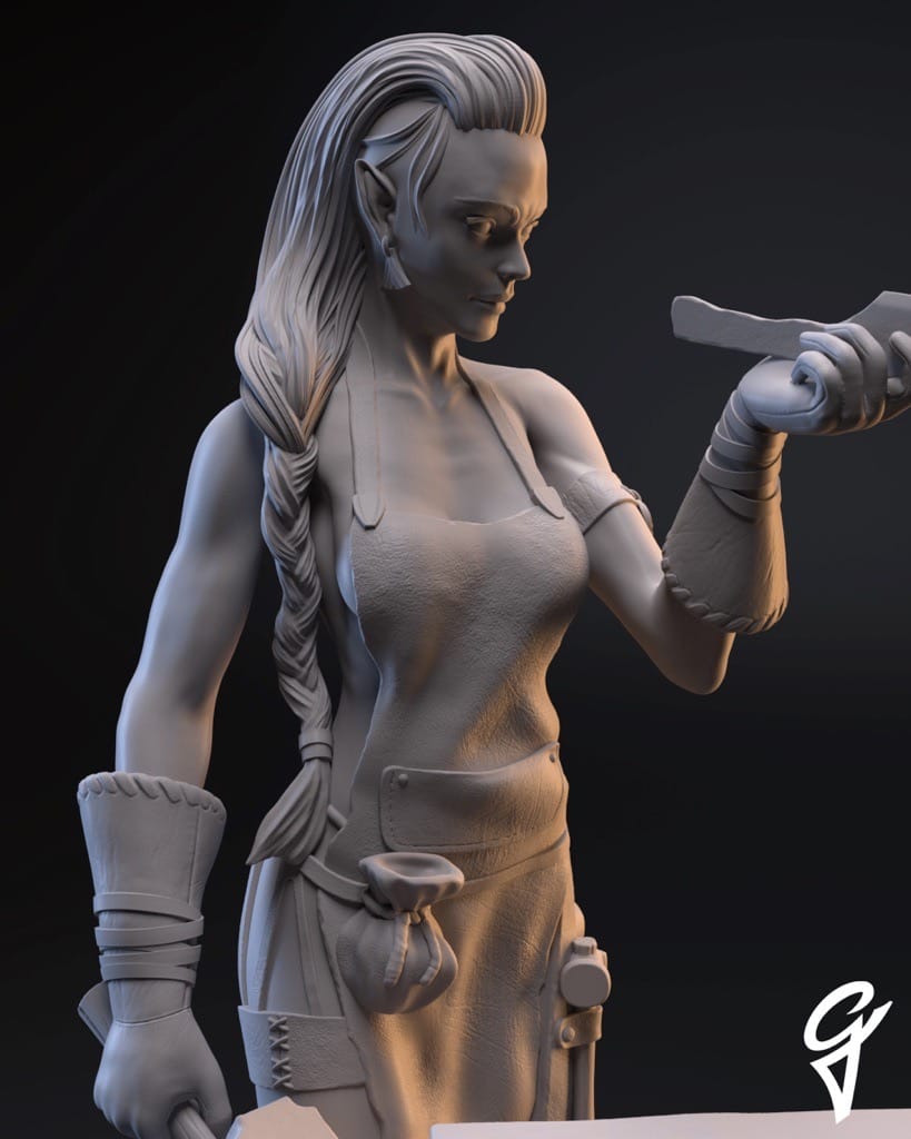 P站图纸印象馆 Gsculpt 米尔丹 Gsculpt 米尔丹