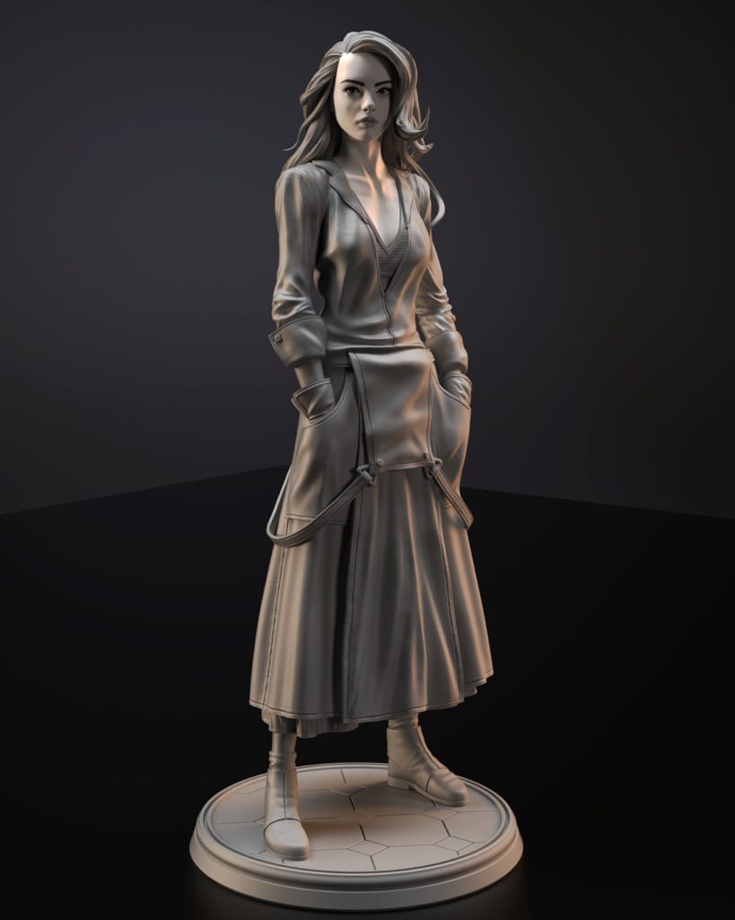 P站图纸印象馆 Gsculpt 美女与野兽 Gsculpt 美女与野兽