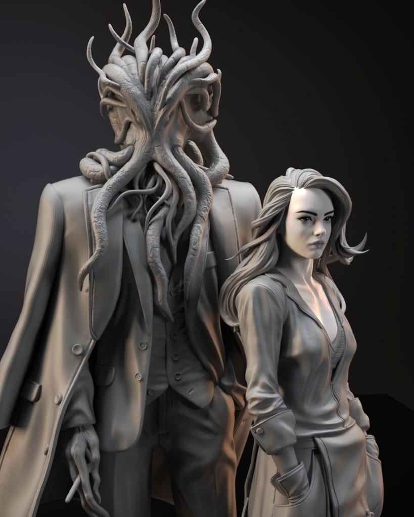 P站图纸印象馆 Gsculpt 美女与野兽 Gsculpt 美女与野兽