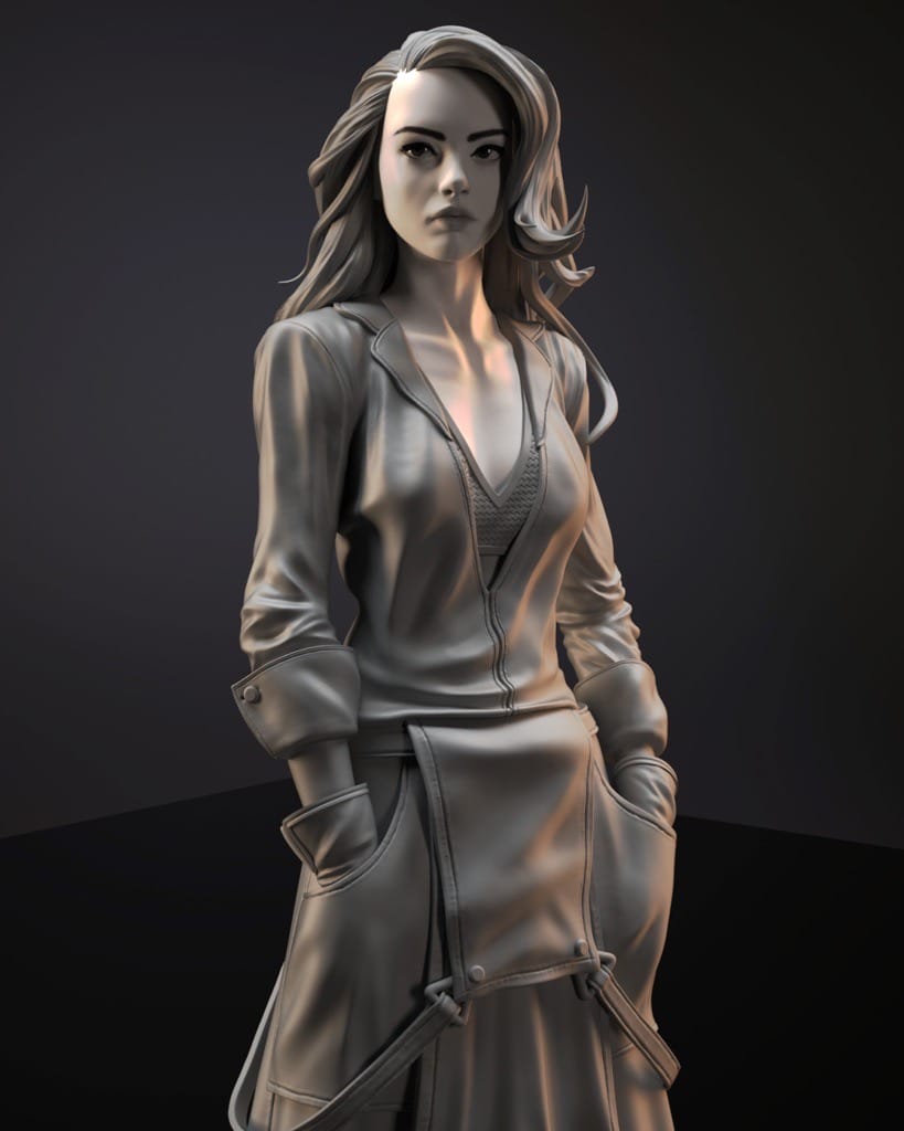 P站图纸印象馆 Gsculpt 美女与野兽 Gsculpt 美女与野兽