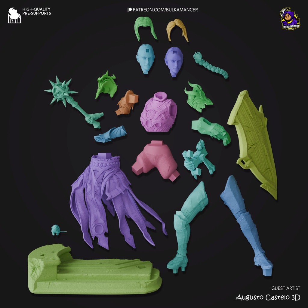 P站图纸印象馆 Bulkamancer 博德之门 影心 Bulkamancer 博德之门 影心