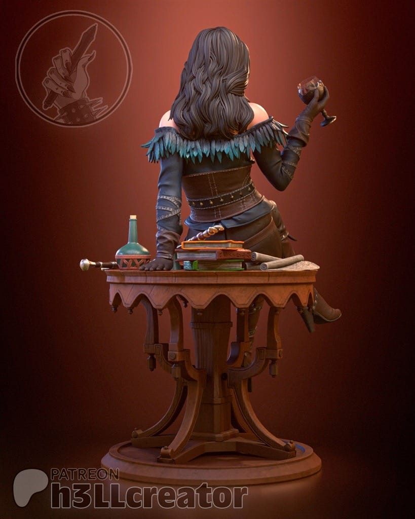 P站图纸印象馆 H3LL 巫师 叶奈法 H3LL 巫师 叶奈法