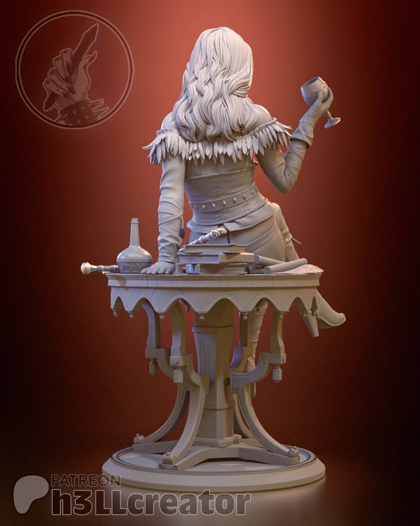 P站图纸印象馆 H3LL 巫师 叶奈法 H3LL 巫师 叶奈法