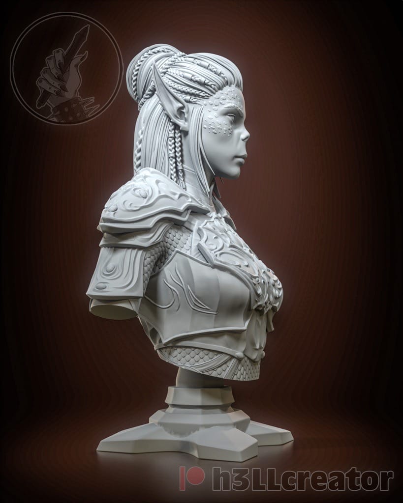 P站图纸印象馆 H3LL 博德之门 莱埃泽尔 H3LL 博德之门 莱埃泽尔