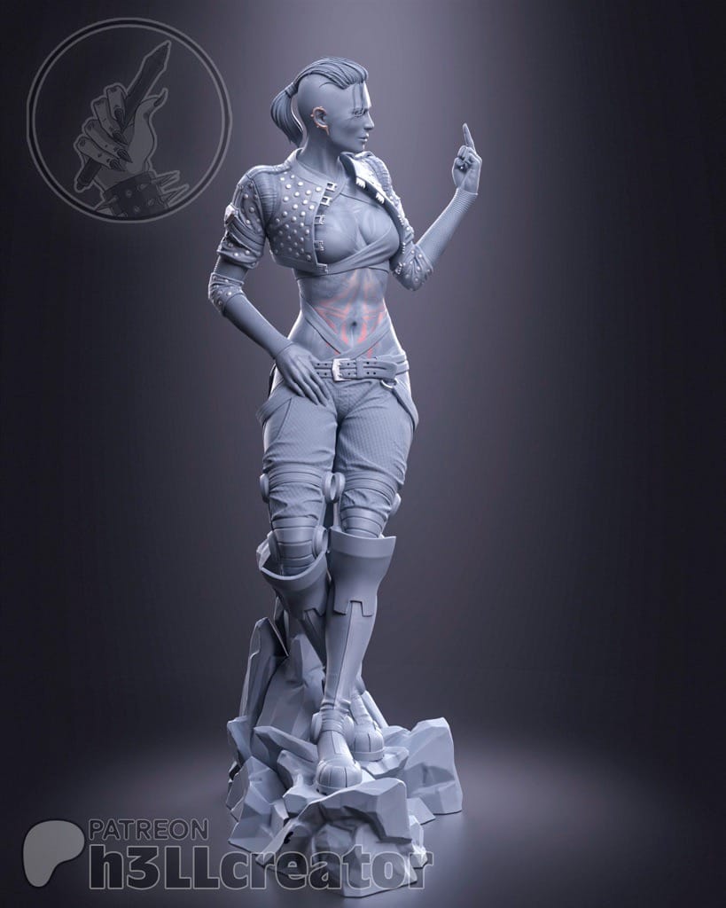 P站图纸印象馆 H3LL 质量效应 杰克 H3LL 质量效应 杰克