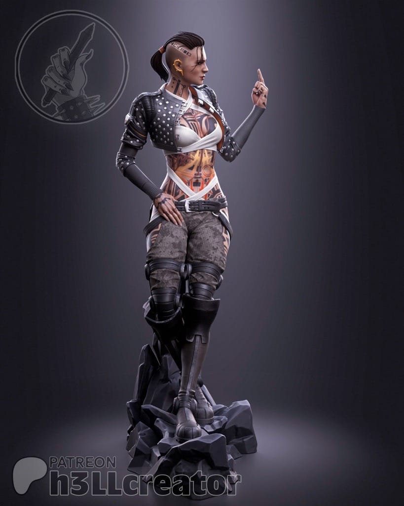 P站图纸印象馆 H3LL 质量效应 杰克 H3LL 质量效应 杰克