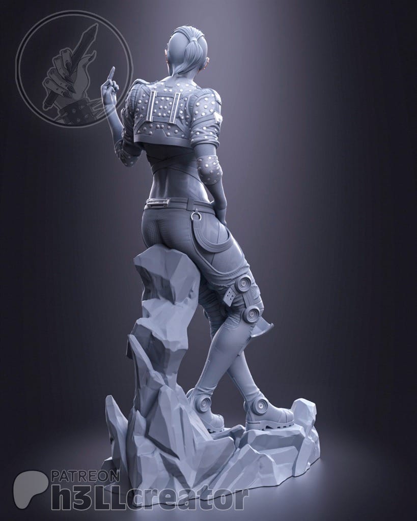 P站图纸印象馆 H3LL 质量效应 杰克 H3LL 质量效应 杰克