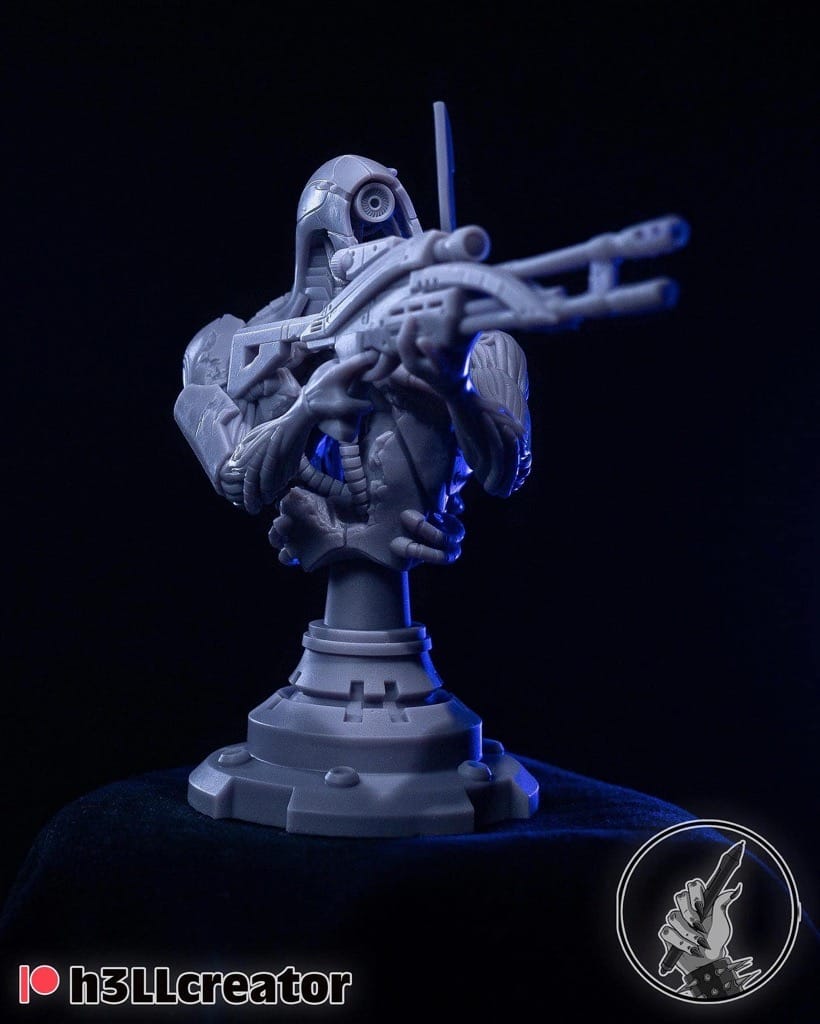 P站图纸印象馆 H3LL 质量效应 军团狙击 H3LL 质量效应 军团狙击