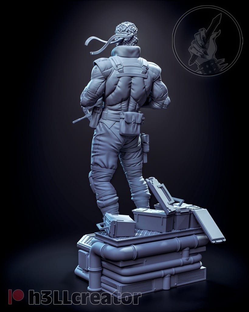 P站图纸印象馆 H3LL 合金装备 斯内克 H3LL 合金装备 斯内克