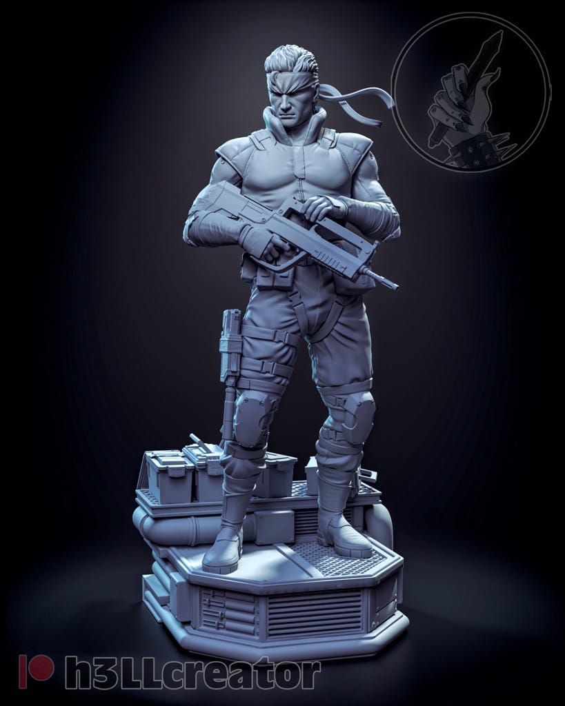 P站图纸印象馆 H3LL 合金装备 斯内克 H3LL 合金装备 斯内克