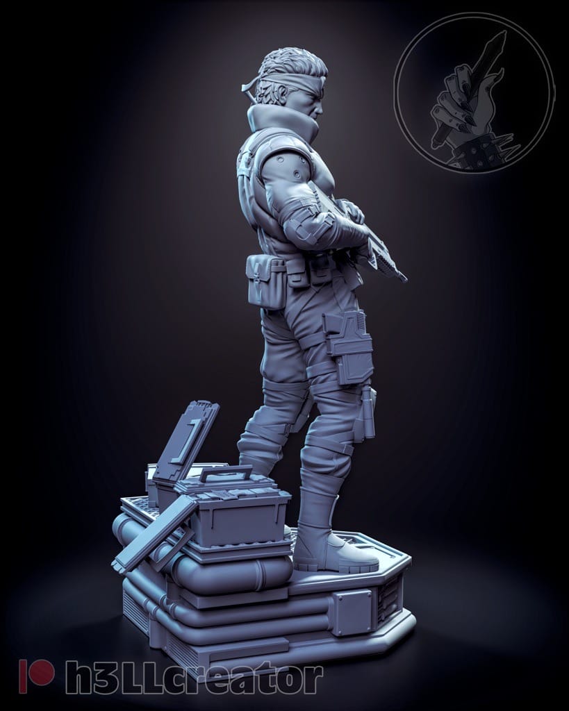 P站图纸印象馆 H3LL 合金装备 斯内克 H3LL 合金装备 斯内克