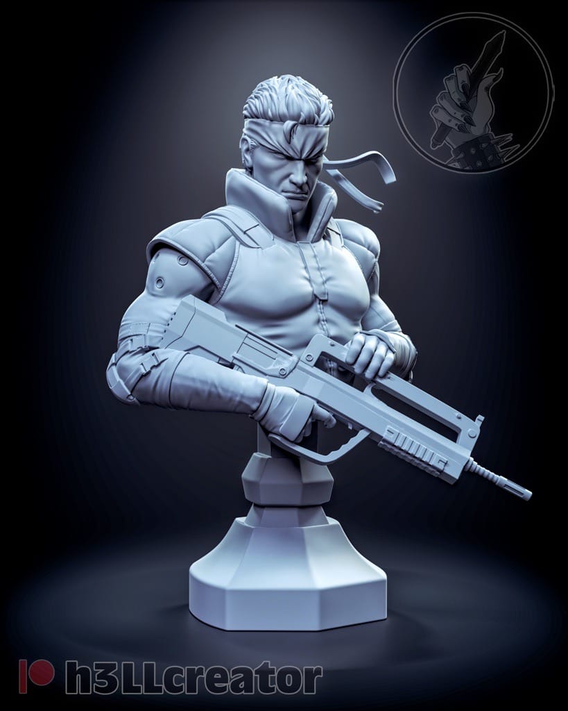 P站图纸印象馆 H3LL 合金装备 斯内克 H3LL 合金装备 斯内克