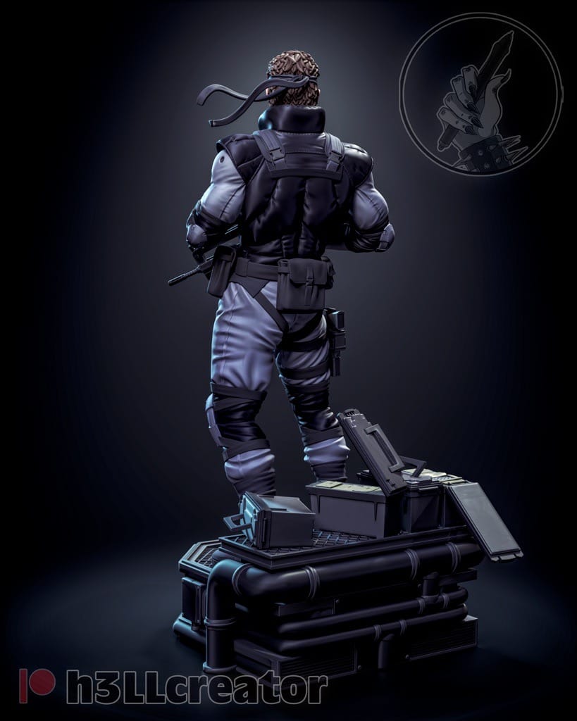 P站图纸印象馆 H3LL 合金装备 斯内克 H3LL 合金装备 斯内克