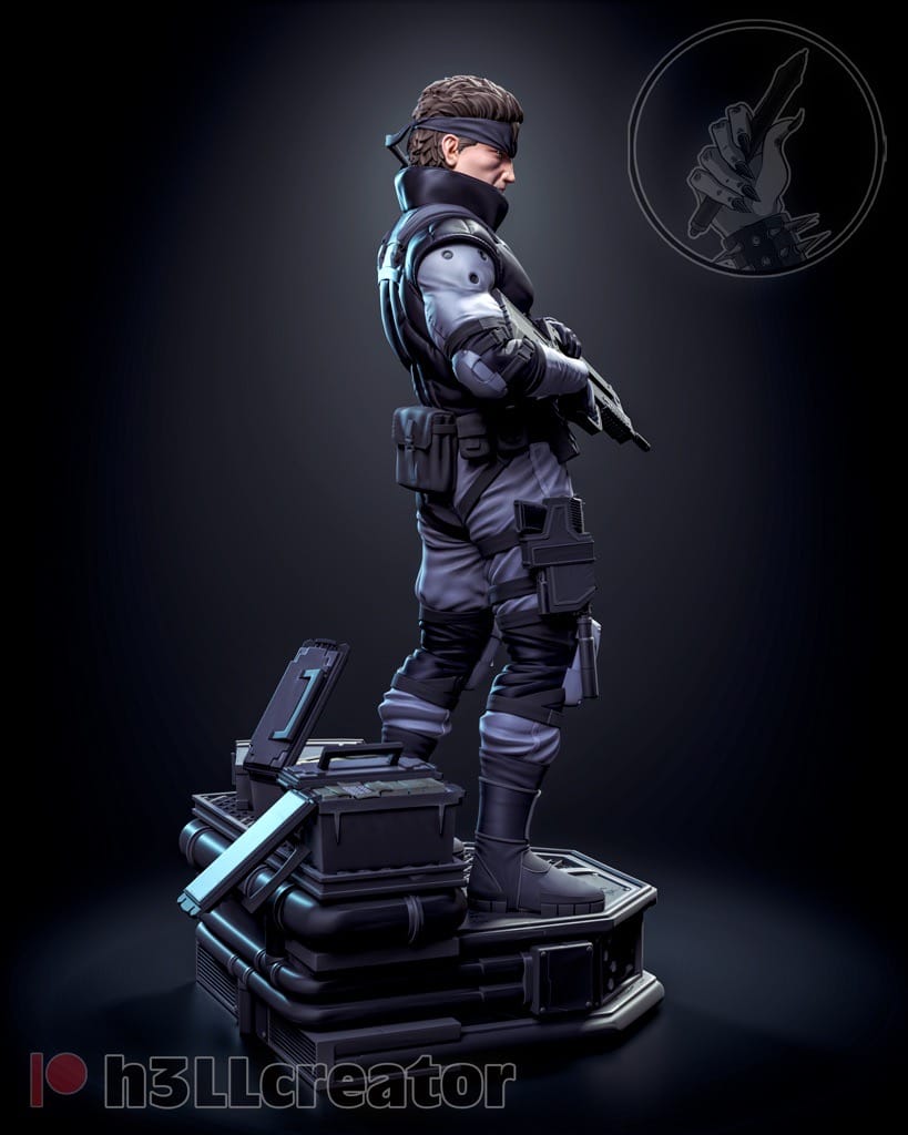 P站图纸印象馆 H3LL 合金装备 斯内克 H3LL 合金装备 斯内克