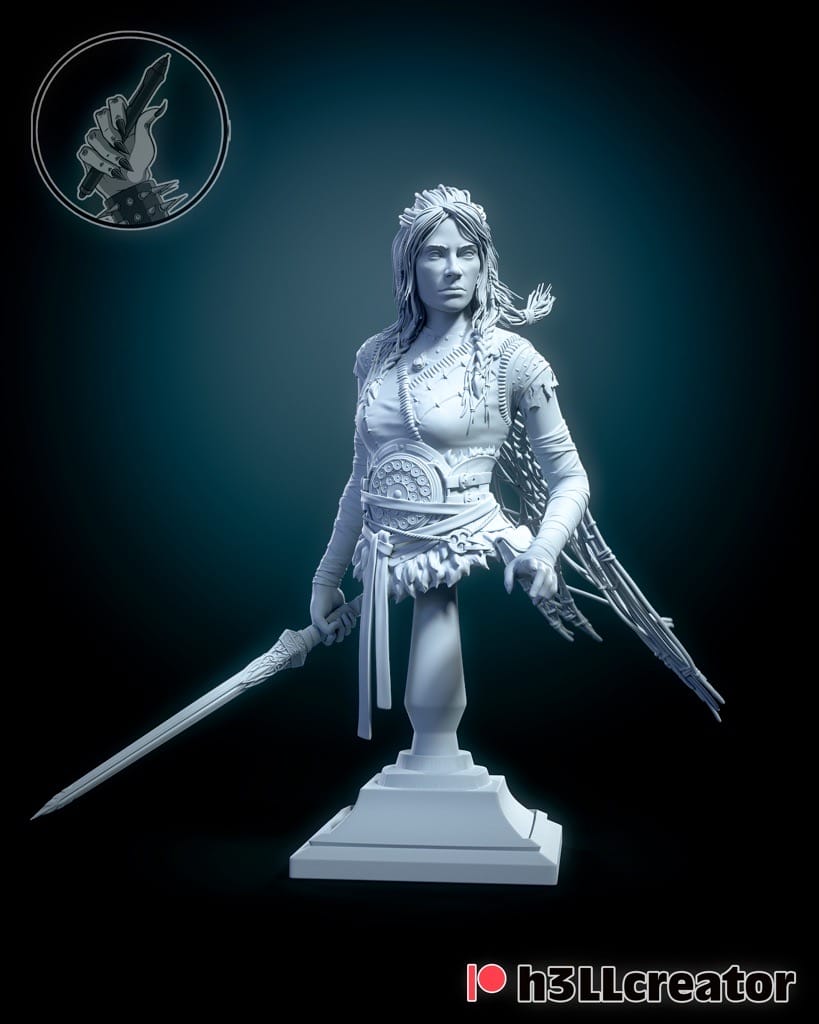 P站图纸印象馆 H3LL 巫师 叶奈法 H3LL 巫师 叶奈法