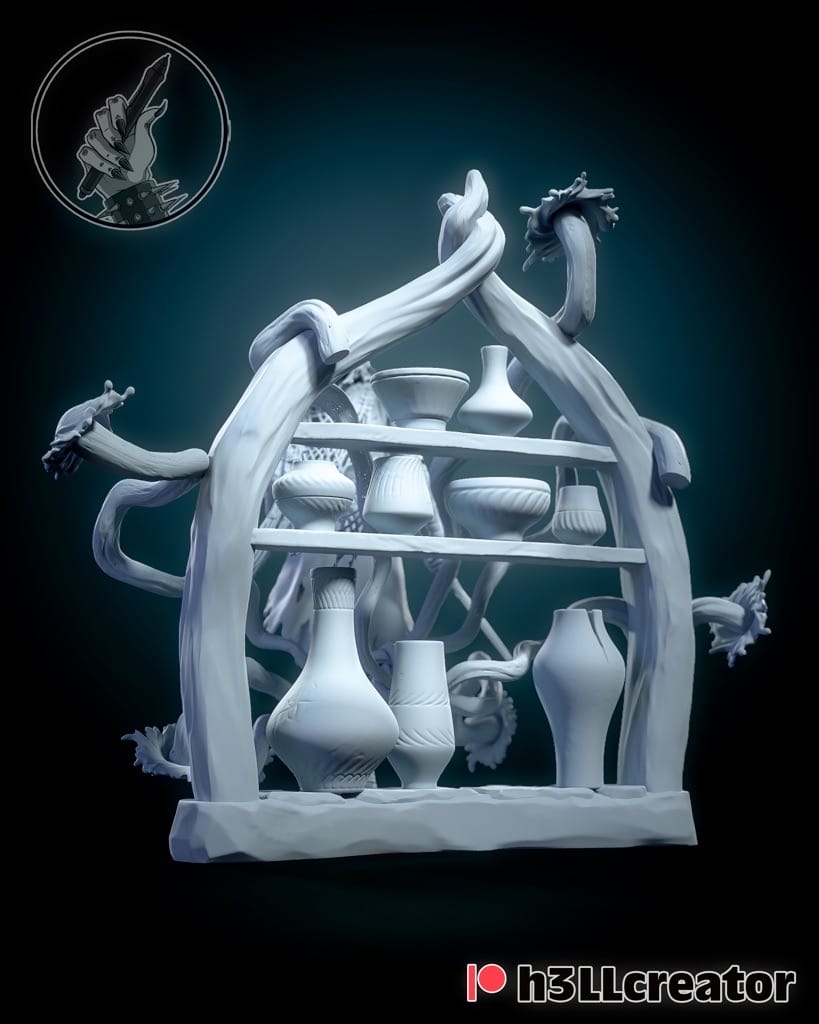 P站图纸印象馆 H3LL 巫师 叶奈法 H3LL 巫师 叶奈法