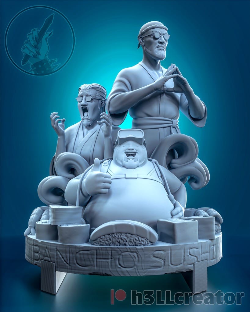 P站图纸印象馆 H3LL 潜水员戴夫 H3LL 潜水员戴夫