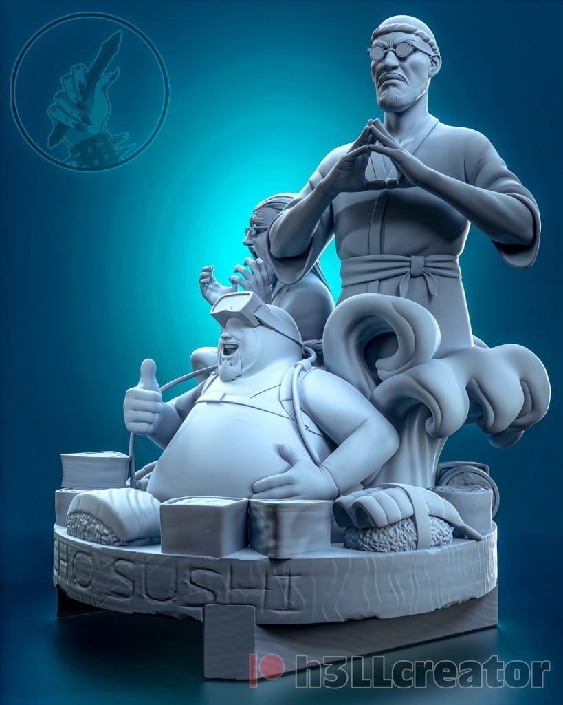 P站图纸印象馆 H3LL 潜水员戴夫 H3LL 潜水员戴夫