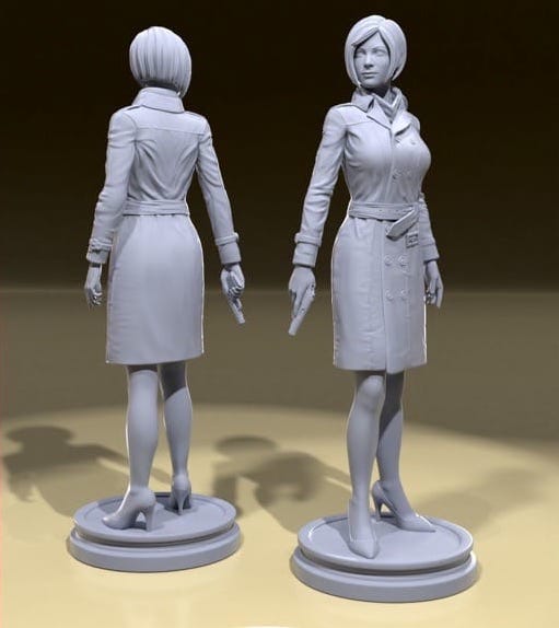 P站图纸印象馆 H3LL 生化危机 艾达·王 H3LL 生化危机 艾达·王