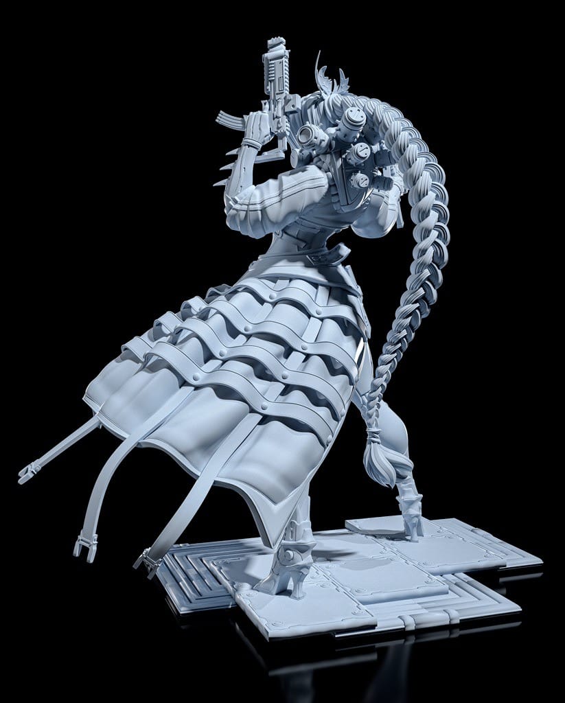 P站图纸印象馆 H3LL 赛博朋克 杀手凛 H3LL 赛博朋克 杀手凛