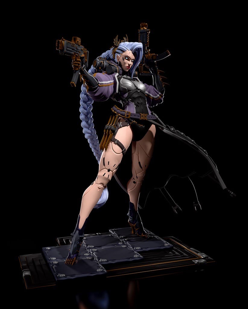 P站图纸印象馆 H3LL 赛博朋克 杀手凛 H3LL 赛博朋克 杀手凛