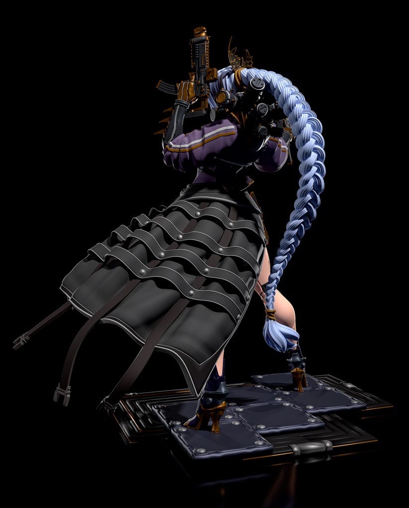 P站图纸印象馆 H3LL 赛博朋克 杀手凛 H3LL 赛博朋克 杀手凛