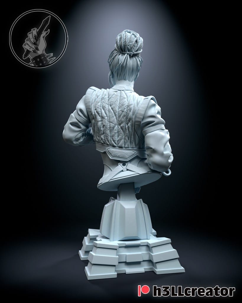 P站图纸印象馆 H3LL 赛博朋克2077 帕南·帕尔默 H3LL 赛博朋克2077 帕南·帕尔默