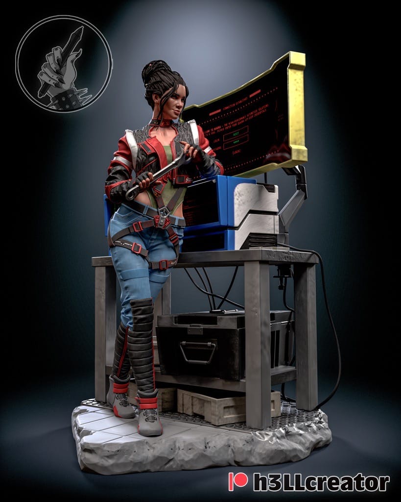 P站图纸印象馆 H3LL 赛博朋克2077 帕南·帕尔默 H3LL 赛博朋克2077 帕南·帕尔默