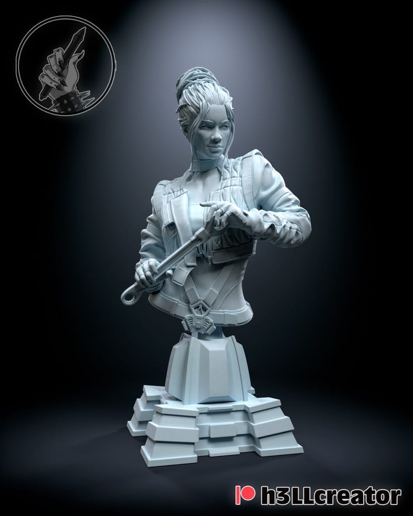 P站图纸印象馆 H3LL 赛博朋克2077 帕南·帕尔默 H3LL 赛博朋克2077 帕南·帕尔默